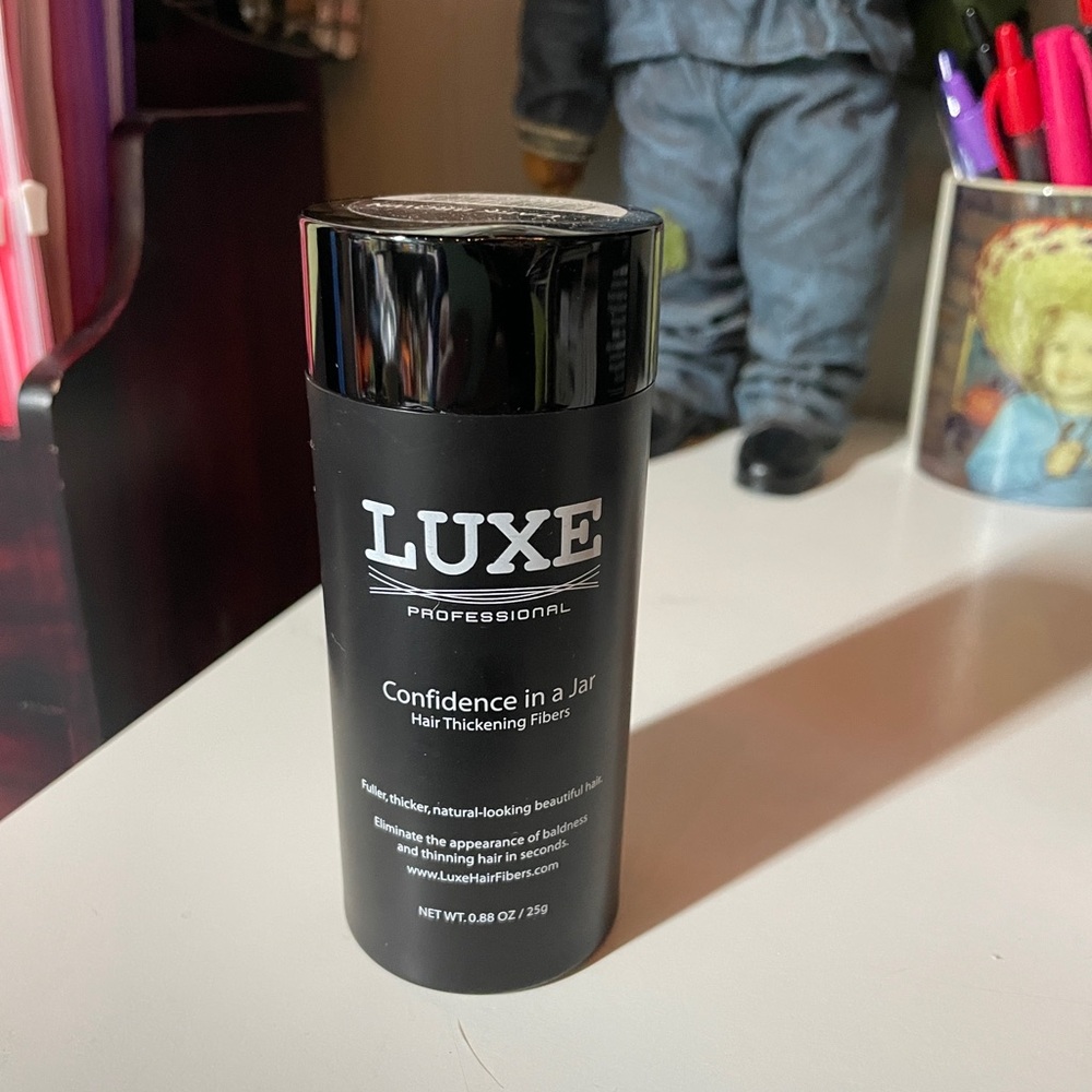 Hair thickening Fibers LUXE brand NEW Dark Brown